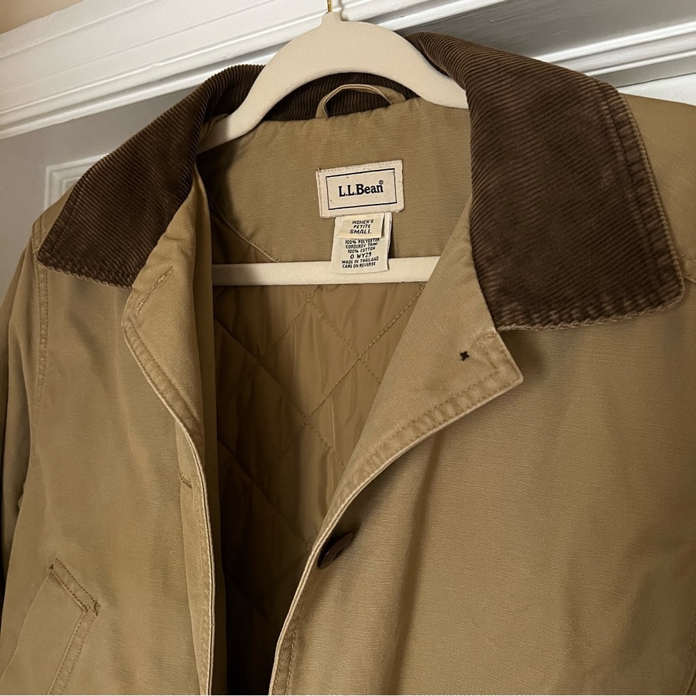 L.L. Bean Barn Coat, Chore Jacket, women’s petite small